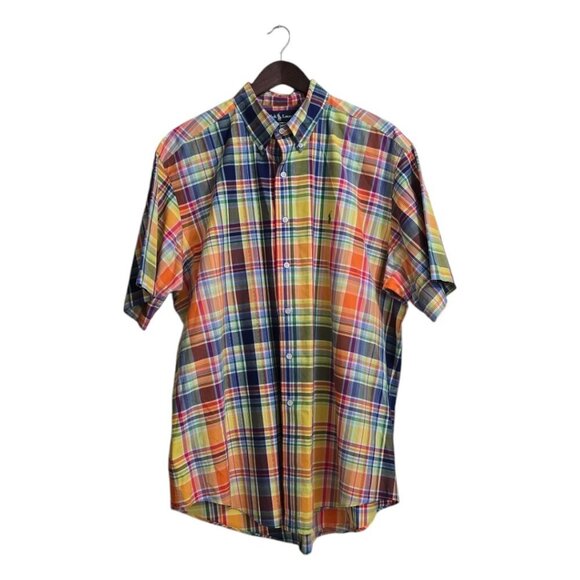 Ralph Lauren Blue Label Classic Fit Casual Button Down Shirt Sz XL - Picture 1 of 8